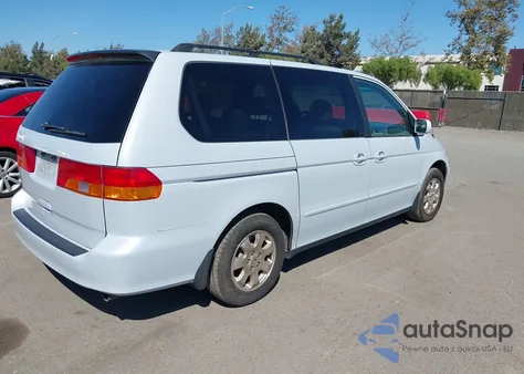 2002 Honda Odyssey Ex-L from USA, damaged, VIN 5FNRL18982B051368